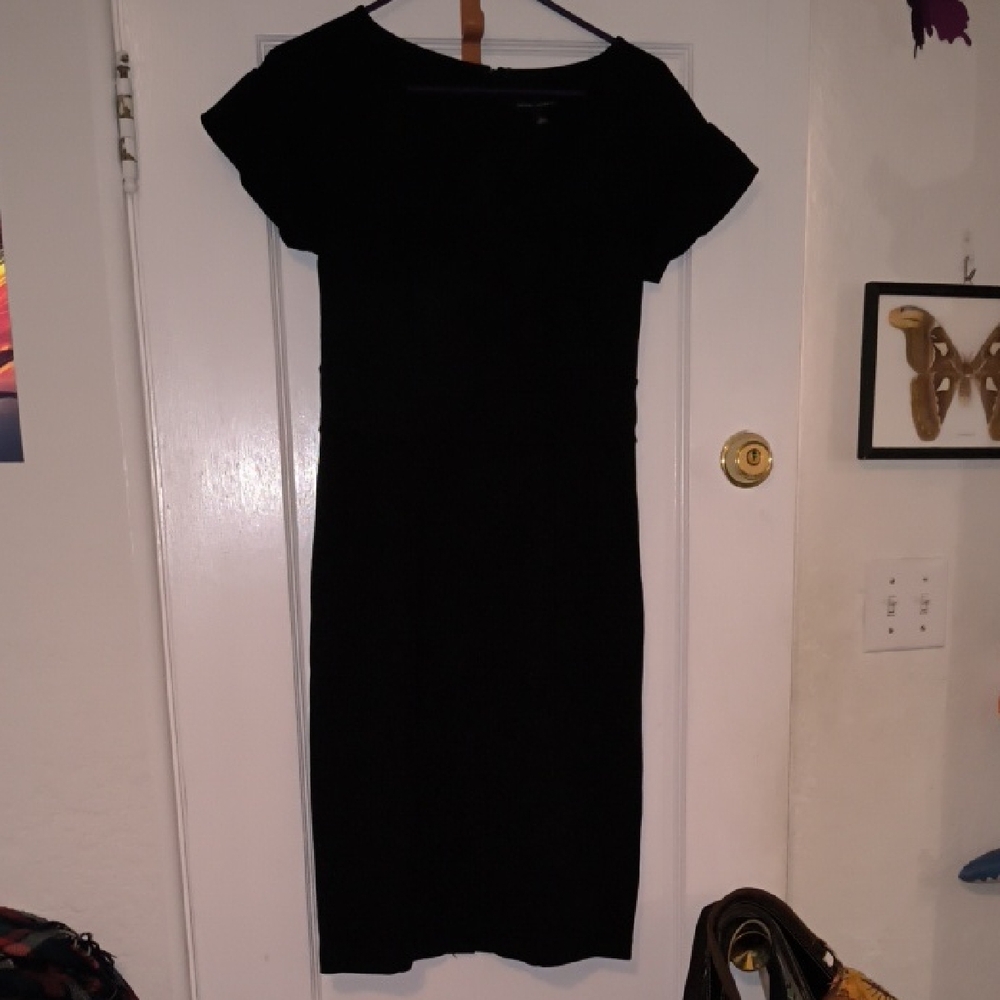 Banana Republic | Classic Black Midi Dress